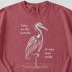Calm Heron Tshirt