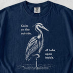 Calm Heron Tshirt