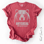 Antisocial Bear Tshirt