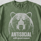 Antisocial Bear Tshirt