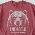 Antisocial Bear Tshirt