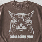 Tolerating You Cat Tshirt