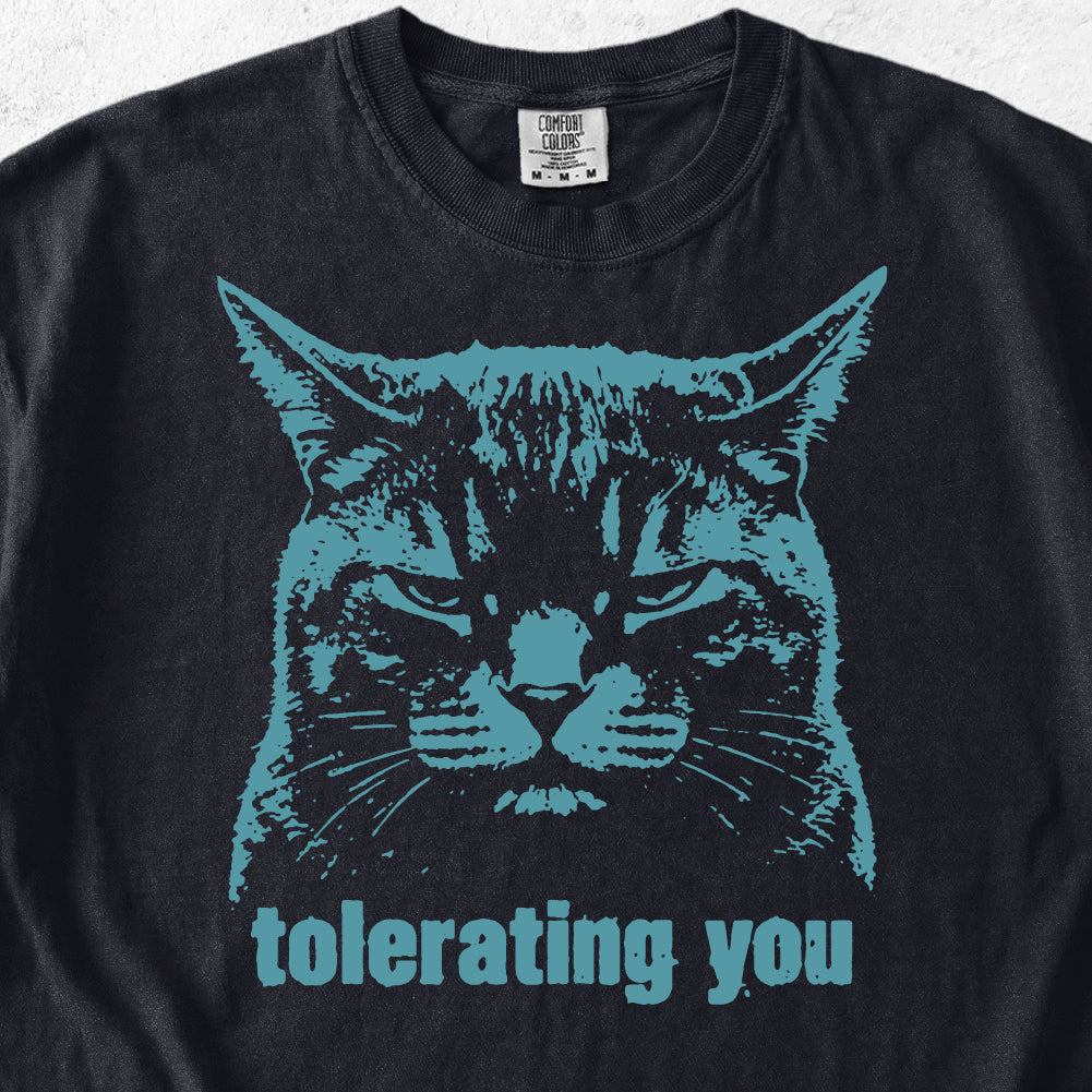 Tolerating You Cat Tshirt