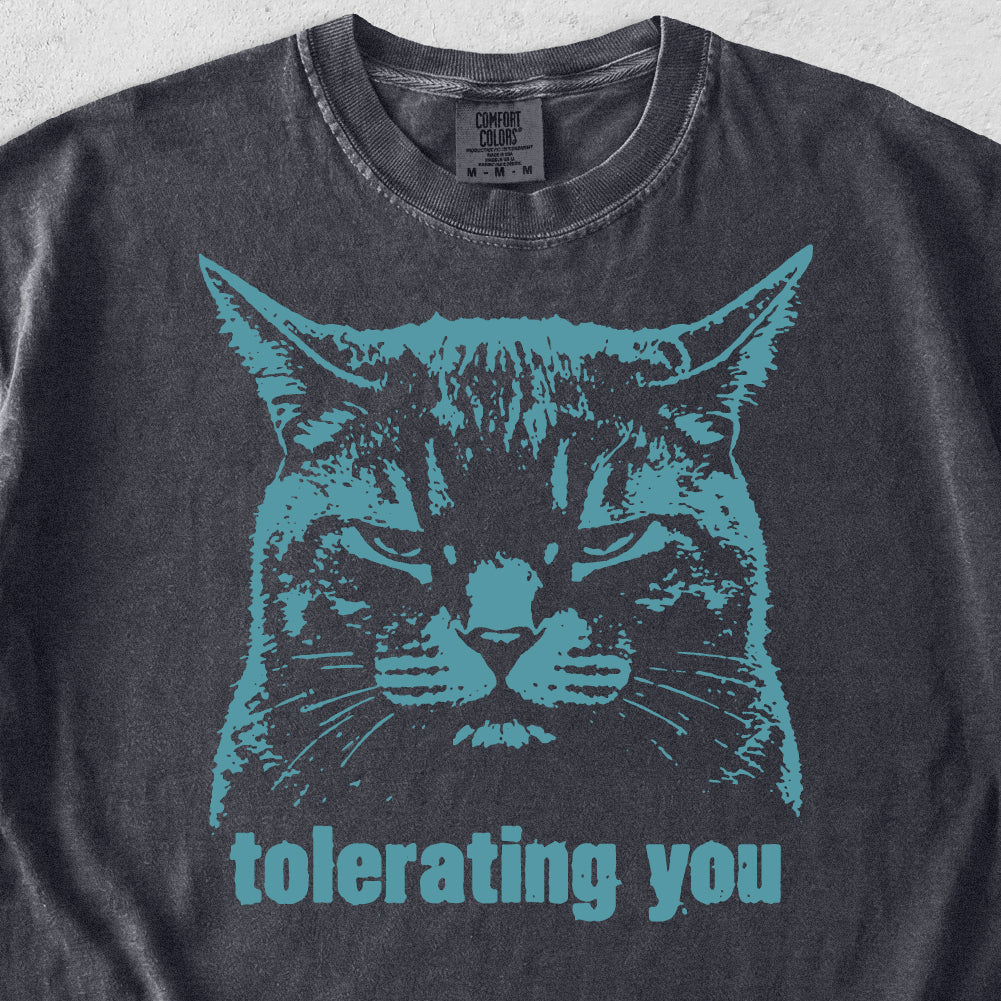 Tolerating You Cat Tshirt