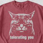 Tolerating You Cat Tshirt