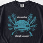 Always Smiling Axolotl Tshirt