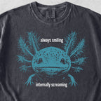 Always Smiling Axolotl Tshirt
