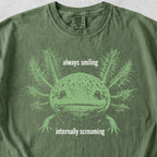 Always Smiling Axolotl Tshirt
