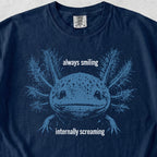 Always Smiling Axolotl Tshirt