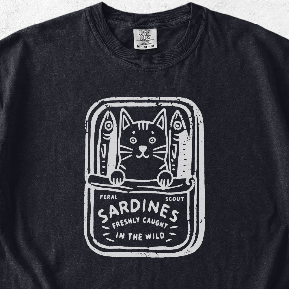 Sardines Wild Cat Tshirt