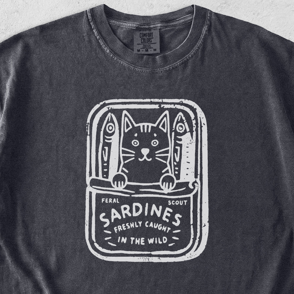 Sardines Wild Cat Tshirt