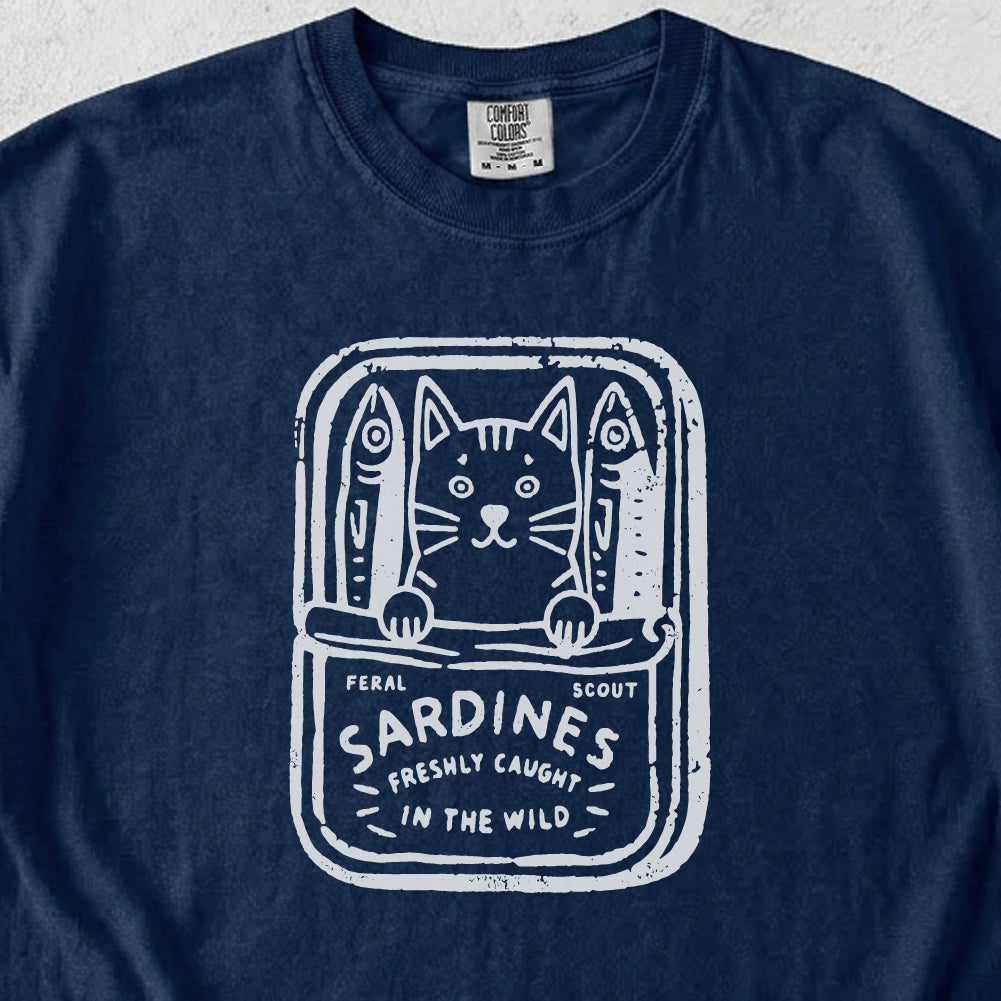 Sardines Wild Cat Tshirt
