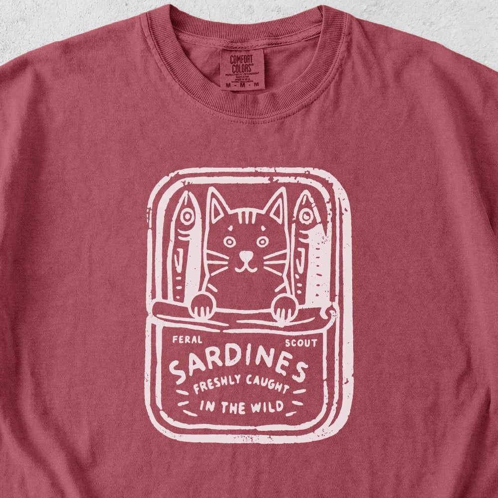 Sardines Wild Cat Tshirt