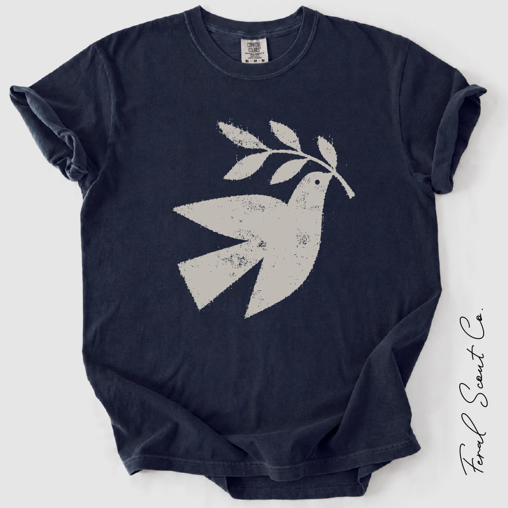 Minimal Dove Tshirt