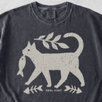 Folk Art Cat Tshirt