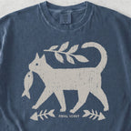 Folk Art Cat Tshirt