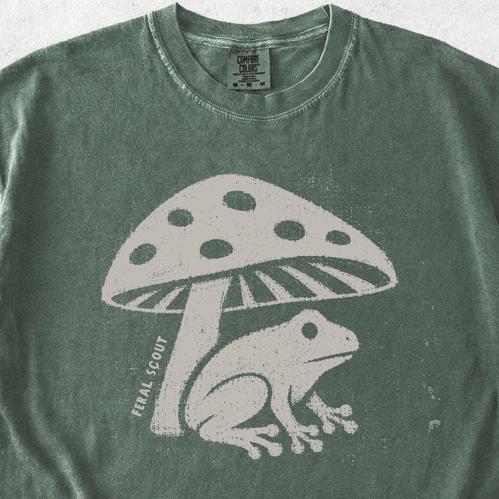 Frog Mushroom Tshirt