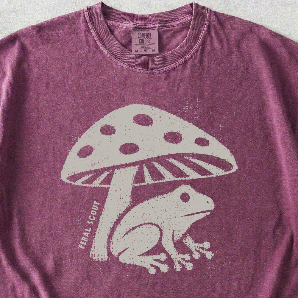 Frog Mushroom Tshirt