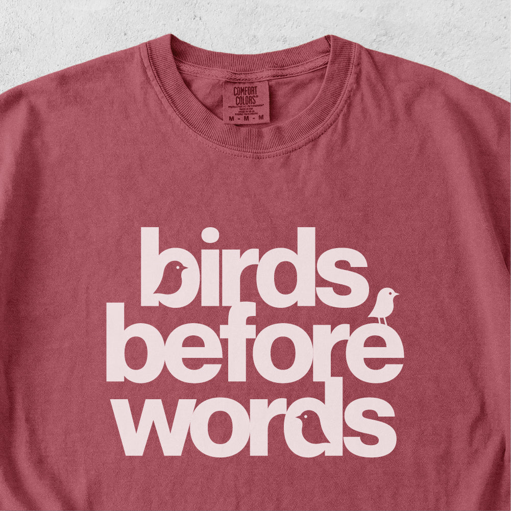 Birds Before Words Tshirt
