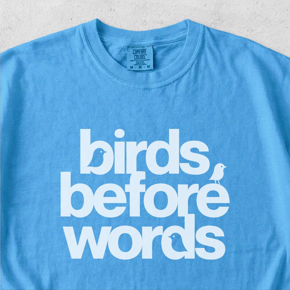Birds Before Words Tshirt