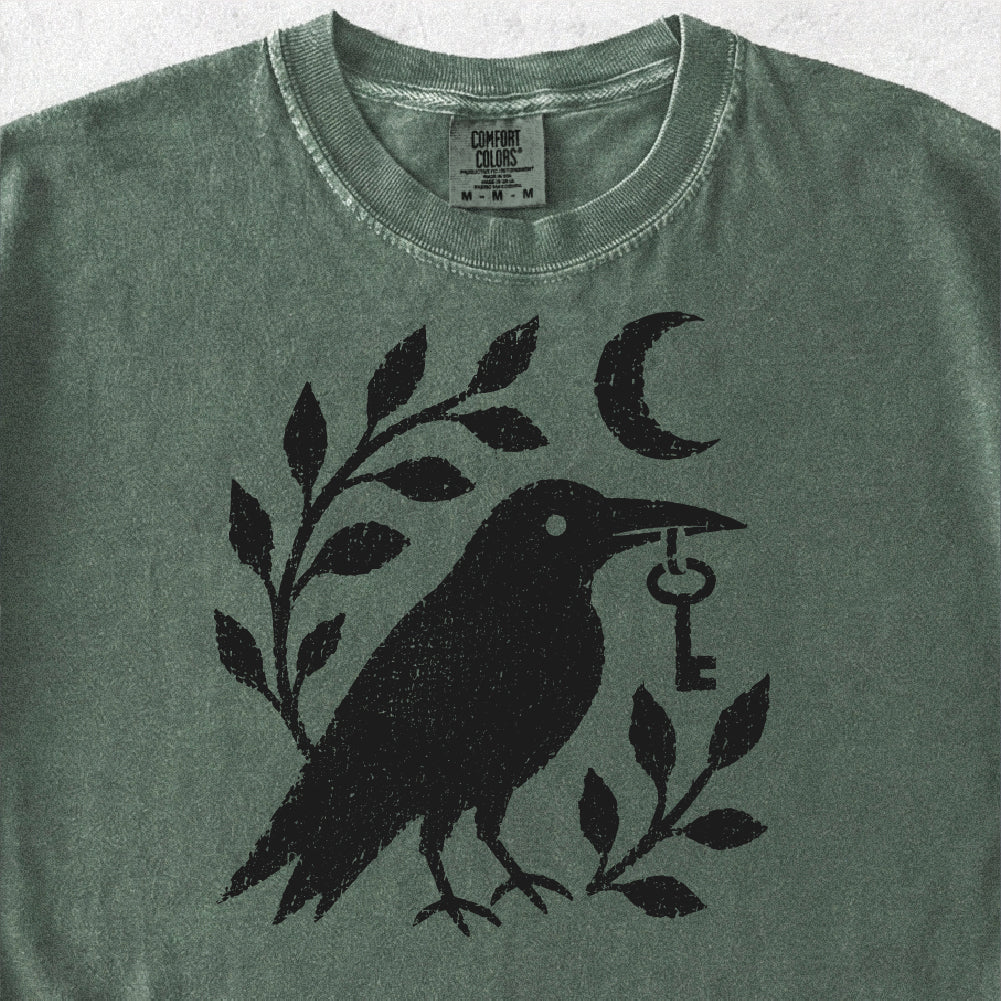 Crow Folk Art Tshirt