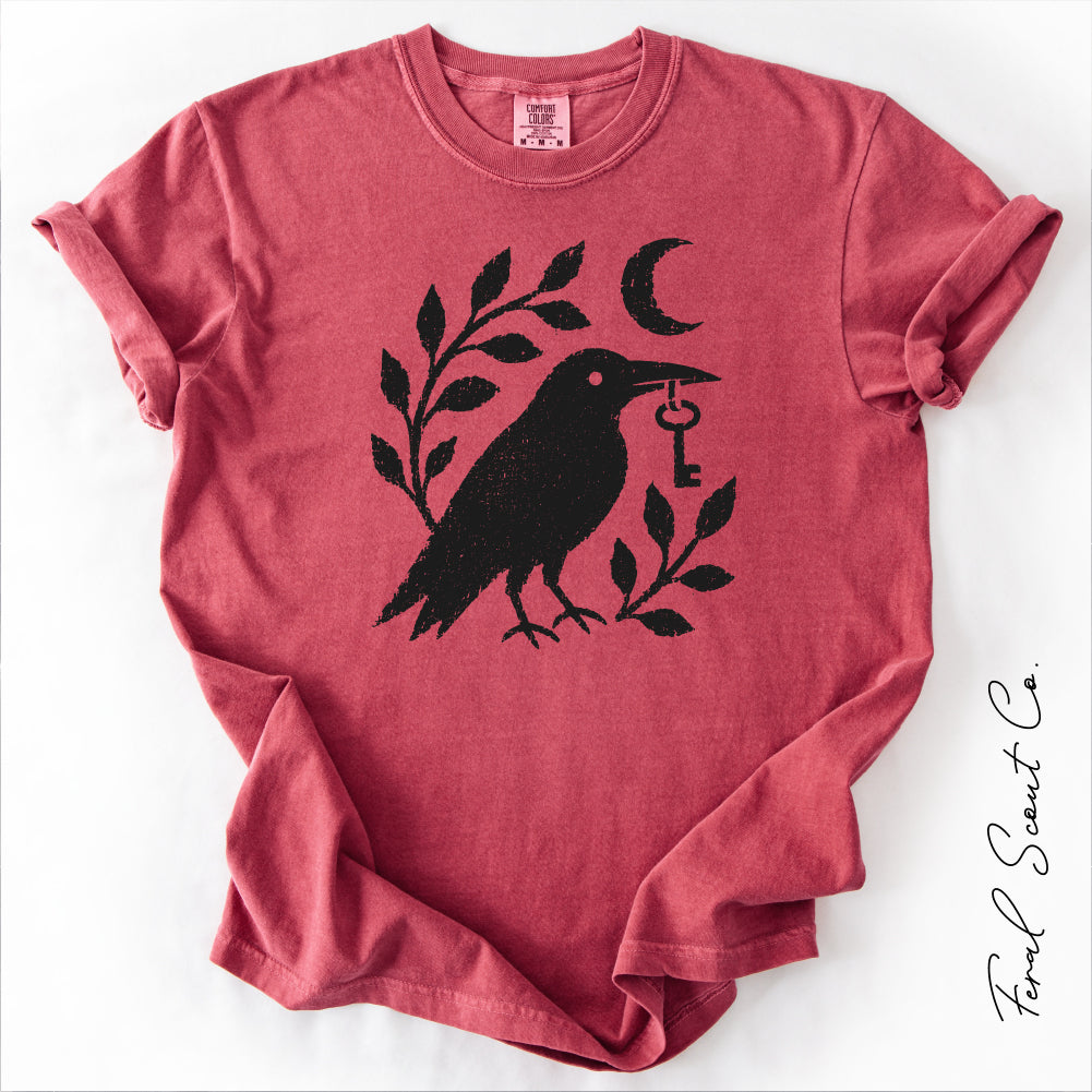 Crow Folk Art Tshirt