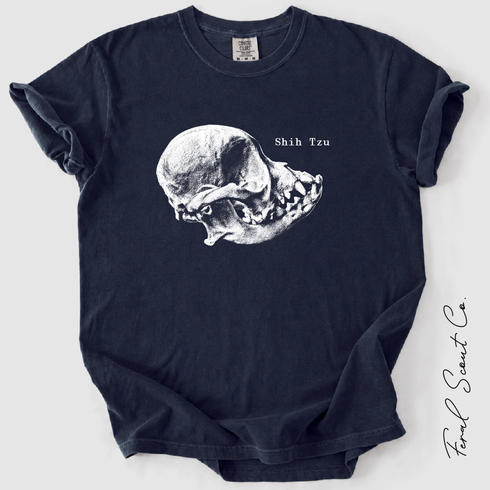 Shih Tzu Skull Tshirt
