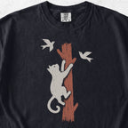 Cat Climbing Tree Tshirt