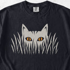 Cat in Grass Tshirt