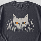 Cat in Grass Tshirt