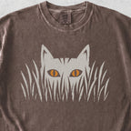 Cat in Grass Tshirt