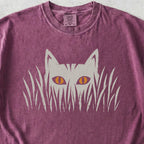 Cat in Grass Tshirt