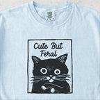 Feral Black Cat Tshirt