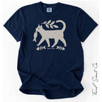 Folk Art Cat Tshirt