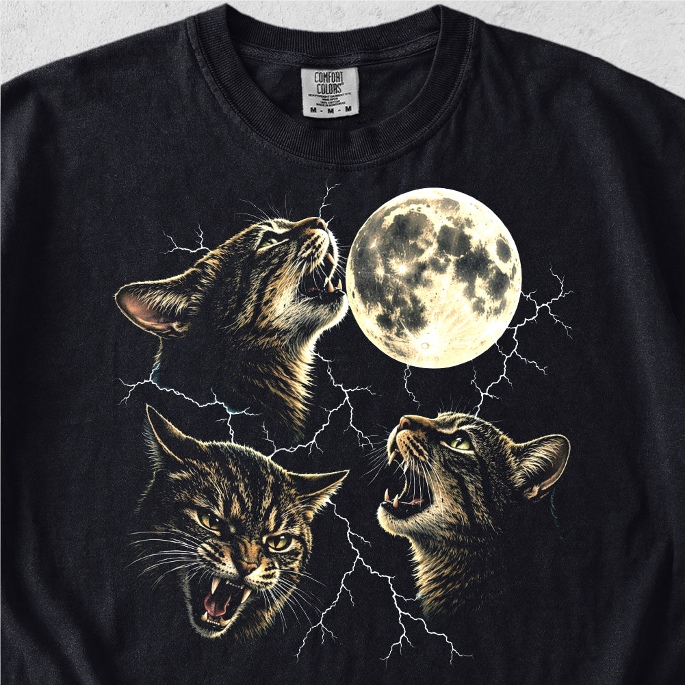 Tabby Cat Storm Tshirt