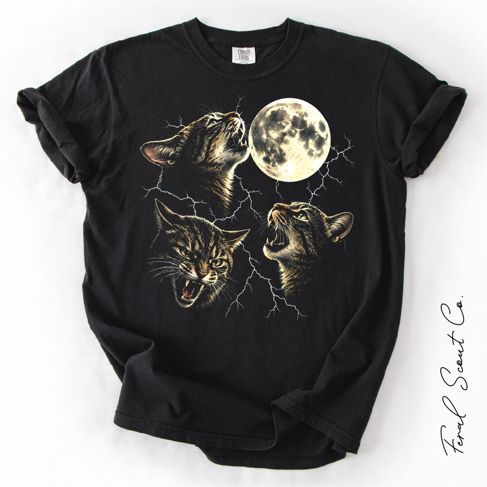 Tabby Cat Storm Tshirt