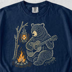 Bear Guitar Campfire Tshirt