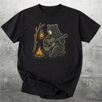 Bear Guitar Campfire Tshirt