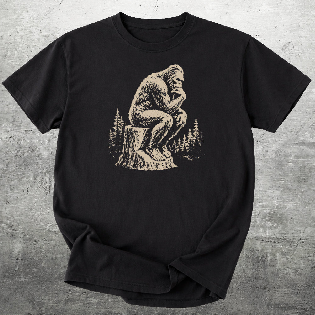 Bigfoot Thinker Tshirt