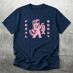 Cat Crow Feral Scout Tshirt