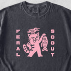 Cat Crow Feral Scout Tshirt