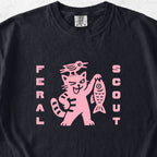 Cat Crow Feral Scout Tshirt