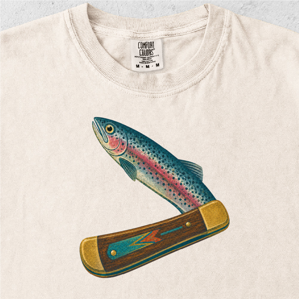 Trout Knife Tshirt