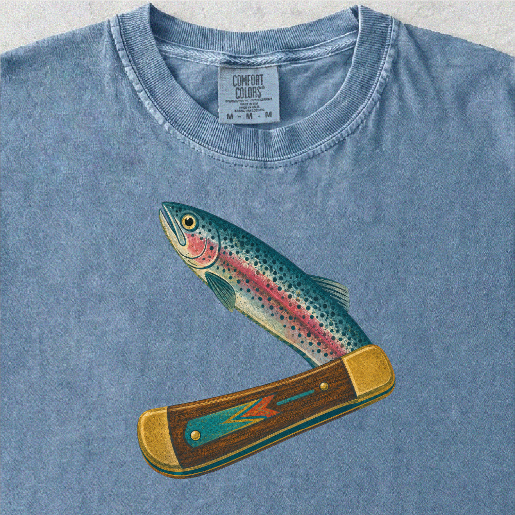 Trout Knife Tshirt