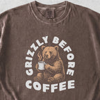 Grizzly Before Coffee Tshirt