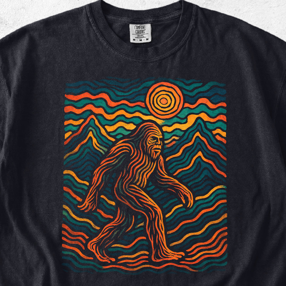 Trippy Bigfoot Tshirt