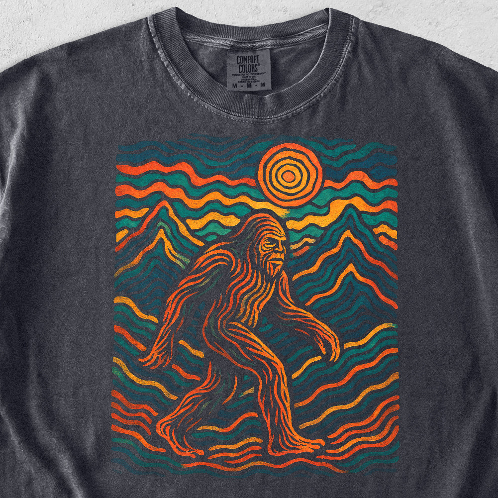 Trippy Bigfoot Tshirt