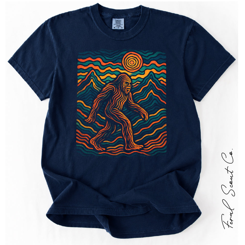 Trippy Bigfoot Tshirt