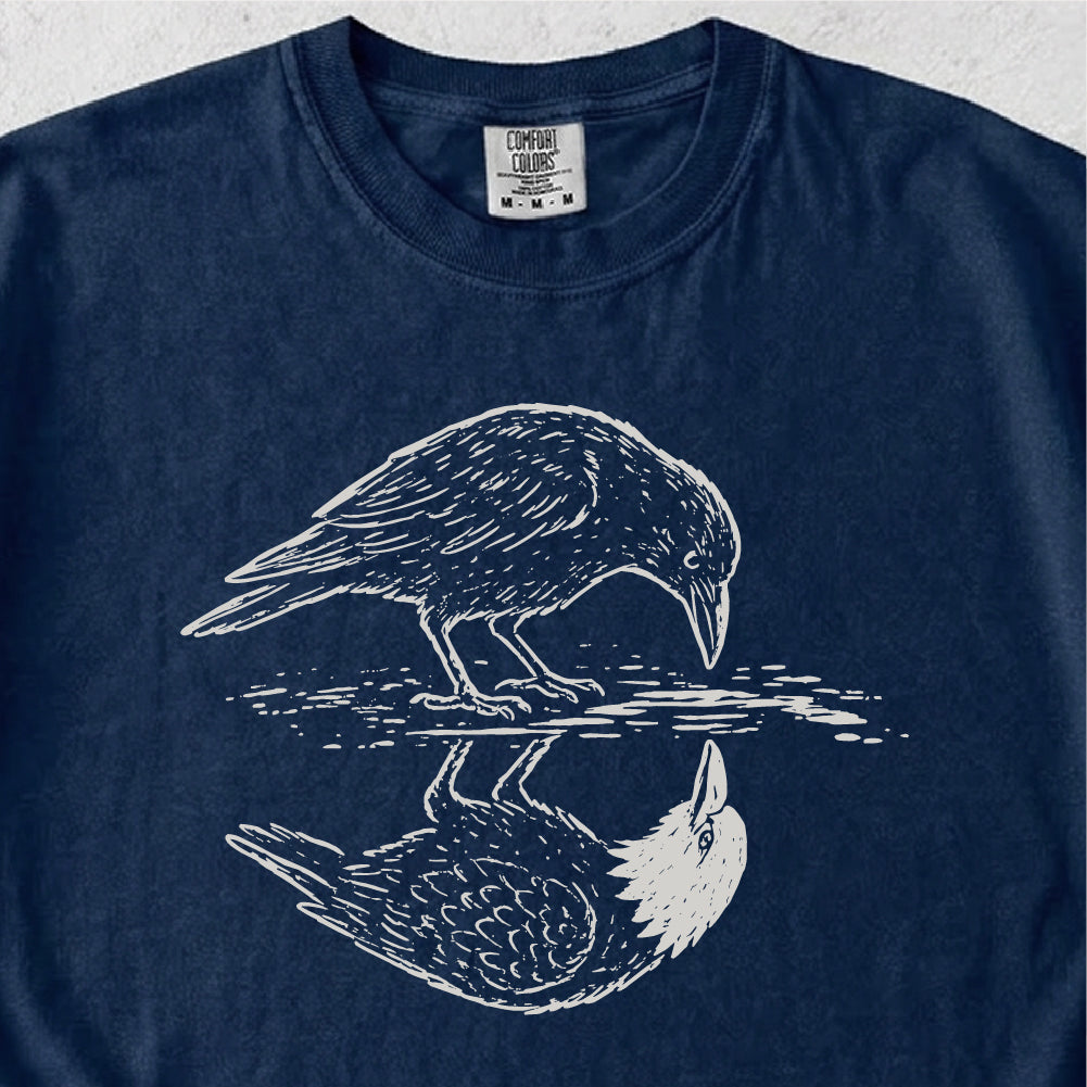 Crow Eagle Reflection Tshirt