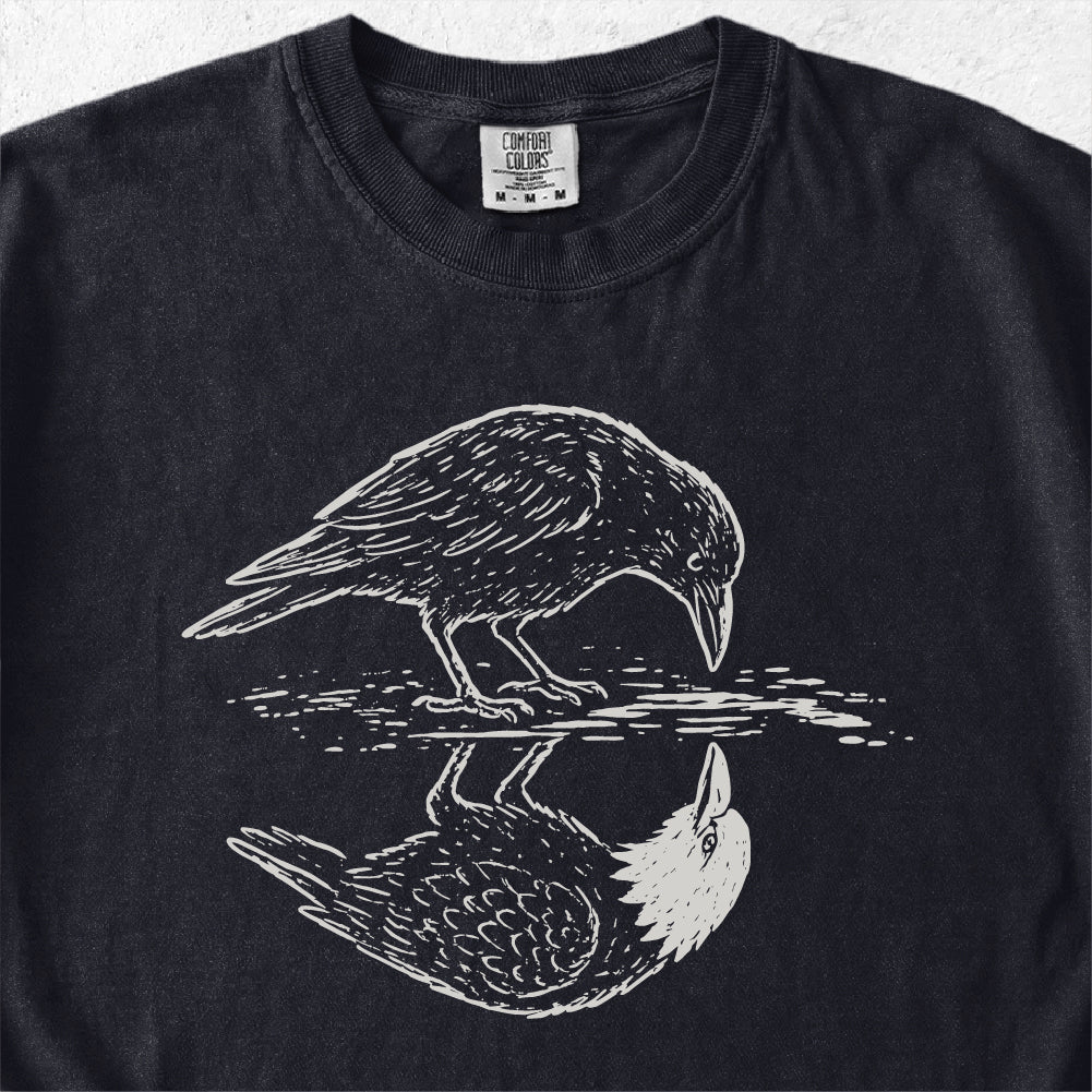 Crow Eagle Reflection Tshirt